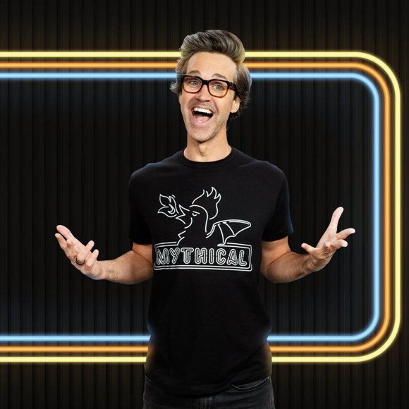 Mythical Other - Mythical The Golden Tee of Mythicality Shirt in Black/White Size 2XL NWOT